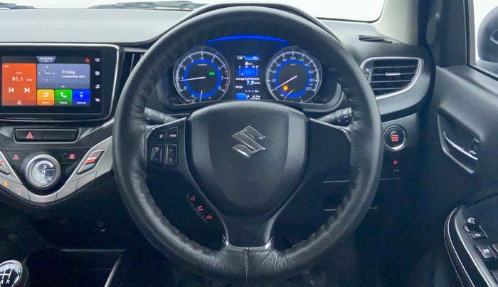2019 Maruti Baleno ZETA 1.2 K12, Petrol, Manual, 15,076 km, Steering Wheel Close-up