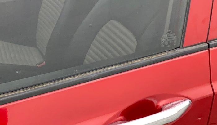 2018 Hyundai Grand i10 ASTA 1.2 KAPPA VTVT, Petrol, Manual, 40,888 km, Front passenger door - Weather strip has minor damage