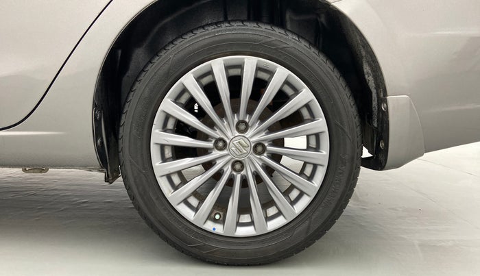 2017 Maruti Ciaz ALPHA 1.4 VVT, Petrol, Manual, 90,303 km, Left Rear Wheel
