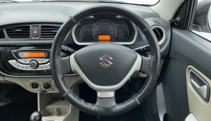 2015 Maruti Alto K10 VXI P, Petrol, Manual, 19,481 km, Steering Wheel Close Up