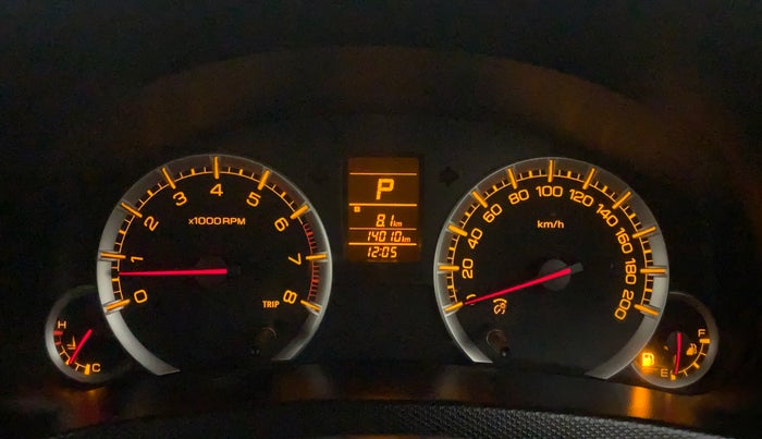2016 Maruti Swift Dzire VXI AT, Petrol, Automatic, 14,010 km, Odometer Image