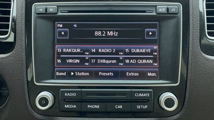 Volkswagen Touareg-Infotainment System