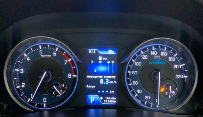 2019 Maruti Ertiga ZXI AT SHVS, Petrol, Automatic, 33,340 km, Odometer Image