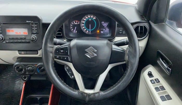 2017 Maruti IGNIS DELTA 1.2 K12, Petrol, Manual, 86,552 km, Steering Wheel Close Up