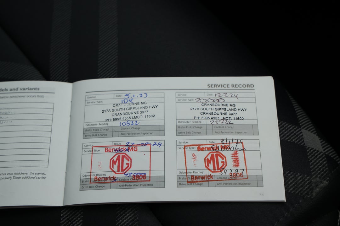 2022 MG Mg3 Auto Excite (with Navigation), Automatic, 80792 km, Service History