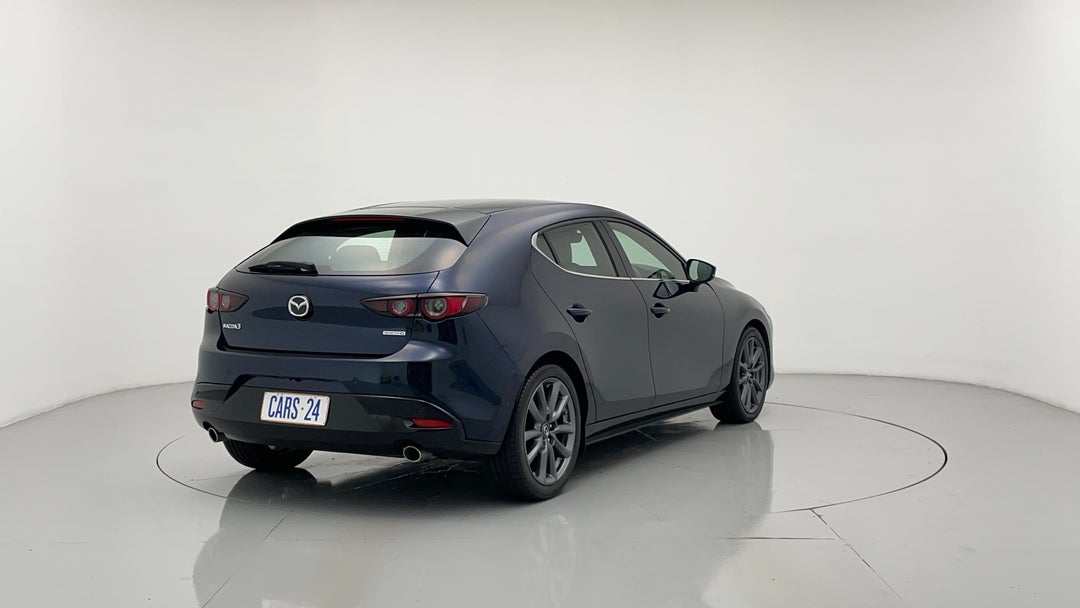 2019 Mazda 3 G25 Gt, Automatic, 22272 km, Right Back Diagonal (45- Degree) View
