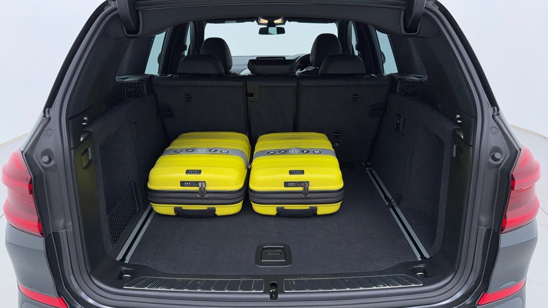 Boot Inside View with Luggage