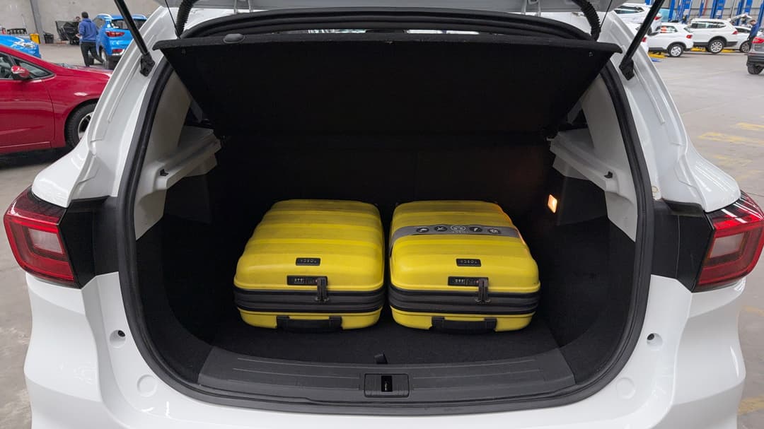 2022 MG ZS Excite, Automatic, 52511 km, Boot Inside View with Luggage