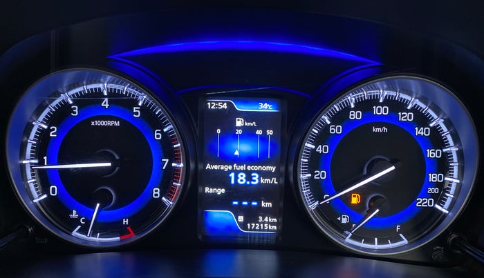 2022 Maruti Baleno ZETA PETROL 1.2, Petrol, Manual, 17,215 km, Odometer Image