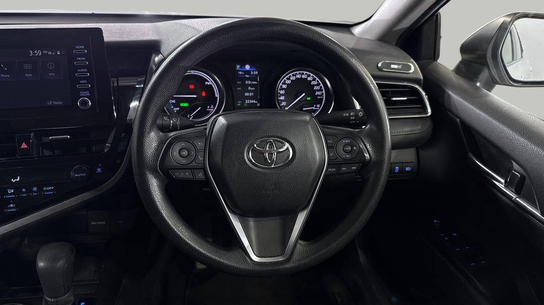 2023 Toyota Camry Ascent Hybrid, Automatic, 22344 km, Steering Wheel Close-up