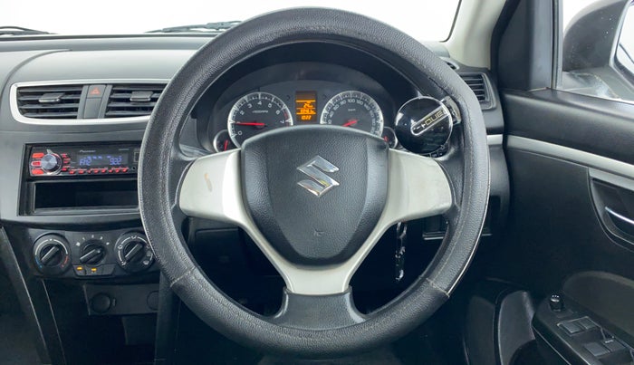 2013 Maruti Swift VXI D, Petrol, Manual, 59,564 km, Steering Wheel Close Up