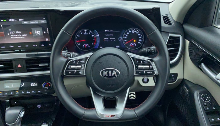 2020 KIA SELTOS 1.4 GTX+ TURBO GDI PETROL AT, Petrol, Automatic, 26,840 km, Steering Wheel Close Up