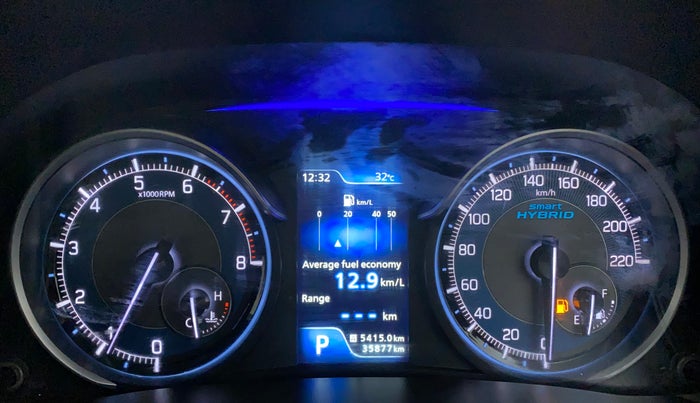 2019 Maruti XL6 ALPHA AT, Petrol, Automatic, 35,877 km, Odometer Image