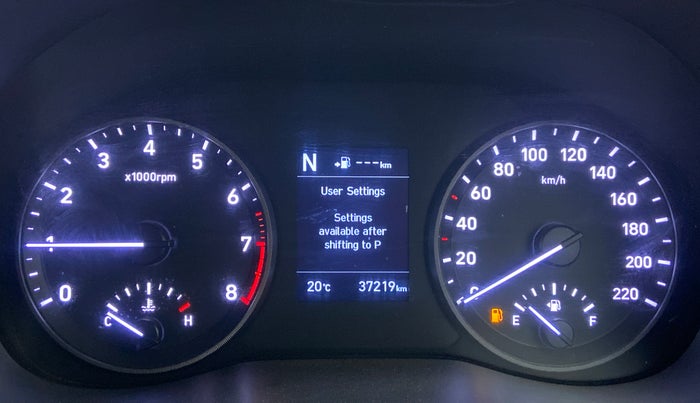 2017 Hyundai Verna 1.6 VTVT SX (O) AT, CNG, Automatic, 37,195 km, Odometer Image