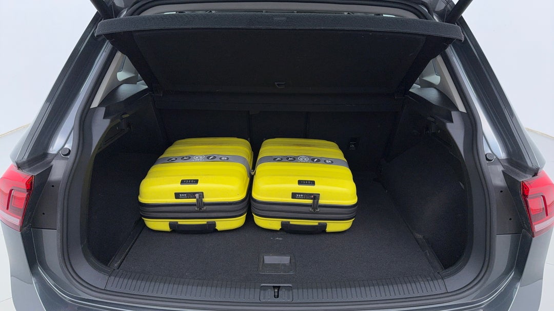 Boot Inside View with Luggage