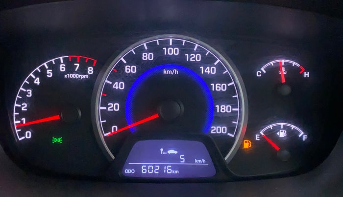 2018 Hyundai Grand i10 MAGNA 1.2 KAPPA VTVT, Petrol, Manual, 60,216 km, Odometer Image