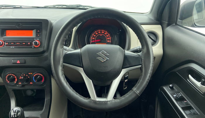 2021 Maruti New Wagon-R VXI 1.0, Petrol, Manual, 3,344 km, Steering Wheel Close Up