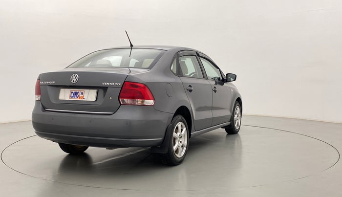 2013 Volkswagen Vento HIGHLINE DIESEL, Diesel, Manual, 72,587 km, Right Back Diagonal