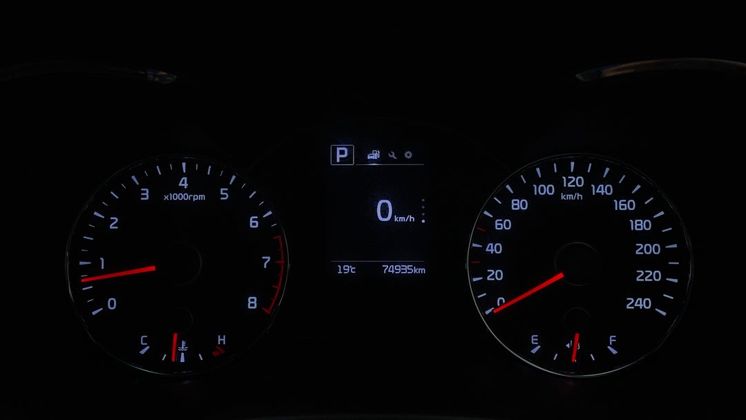 2017 Kia Cerato Sport, Automatic, 74935 km, Odometer View