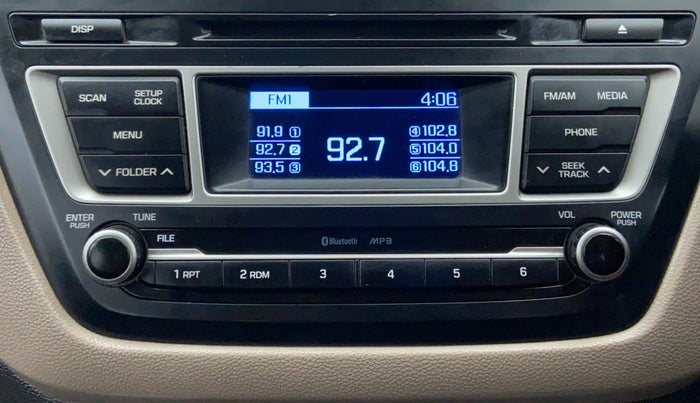 2014 Hyundai Elite i20 ASTA 1.2, Petrol, Manual, 43,096 km, Infotainment System
