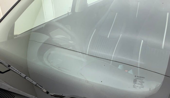 2023 Maruti Alto VXI, Petrol, Manual, 2,992 km, Front windshield - Minor spot on windshield