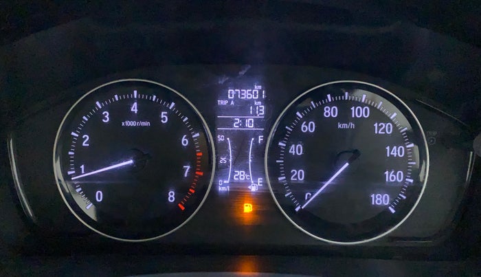 2019 Honda Amaze 1.2L I-VTEC VX, Petrol, Manual, 73,649 km, Odometer Image