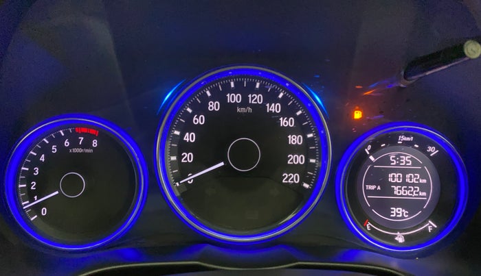 2016 Honda City 1.5L I-VTEC V MT, Petrol, Manual, 1,00,102 km, Odometer Image