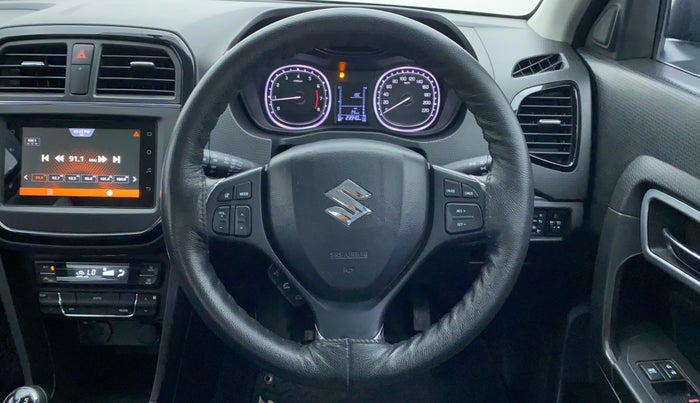 2020 Maruti Vitara Brezza ZXI, Petrol, Manual, 24,240 km, Steering Wheel Close-up