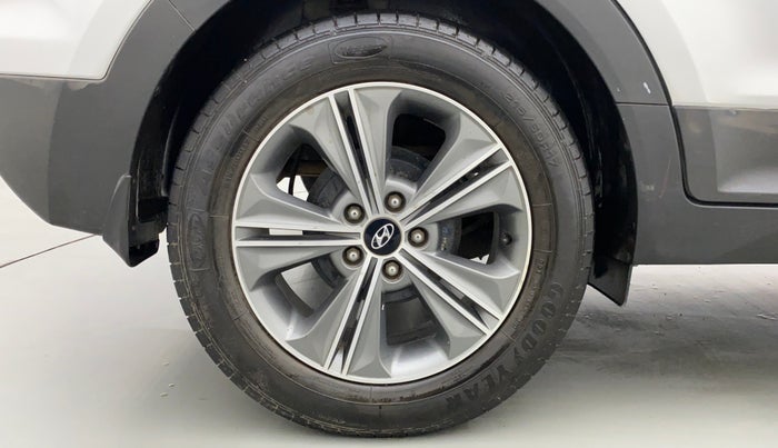 2017 Hyundai Creta 1.6 SX PLUS AUTO PETROL, Petrol, Automatic, 36,374 km, Right Rear Wheel