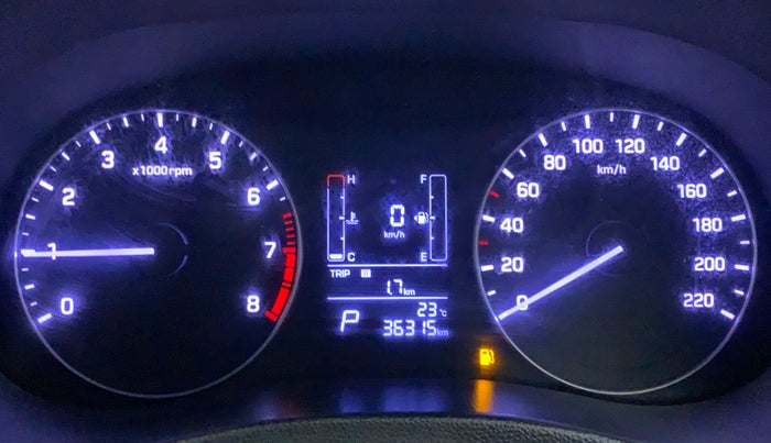 2017 Hyundai Creta 1.6 SX PLUS AUTO PETROL, Petrol, Automatic, 36,374 km, Odometer Image