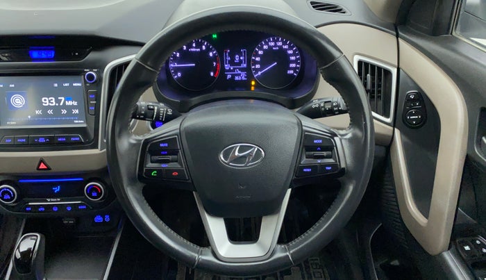 2017 Hyundai Creta 1.6 SX PLUS AUTO PETROL, Petrol, Automatic, 36,374 km, Steering Wheel Close Up