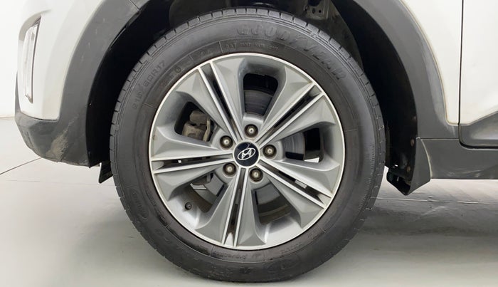 2017 Hyundai Creta 1.6 SX PLUS AUTO PETROL, Petrol, Automatic, 36,374 km, Left Front Wheel