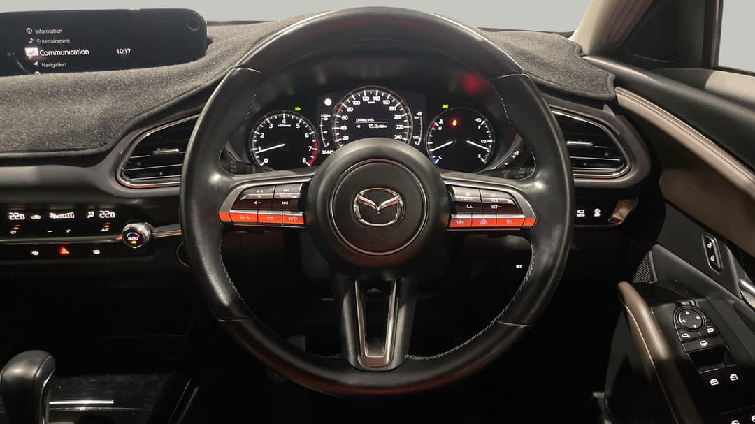 2021 Mazda CX-30 G25 Touring (FWD), Automatic, 36445 km, Steering Wheel Close-up