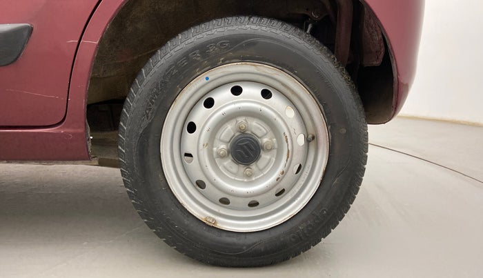2012 Maruti Wagon R 1.0 LXI, Petrol, Manual, 14,357 km, Left Rear Wheel
