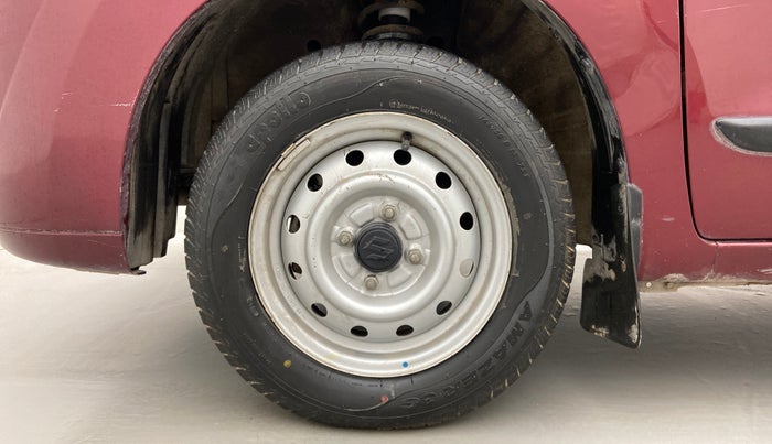 2012 Maruti Wagon R 1.0 LXI, Petrol, Manual, 14,357 km, Left Front Wheel