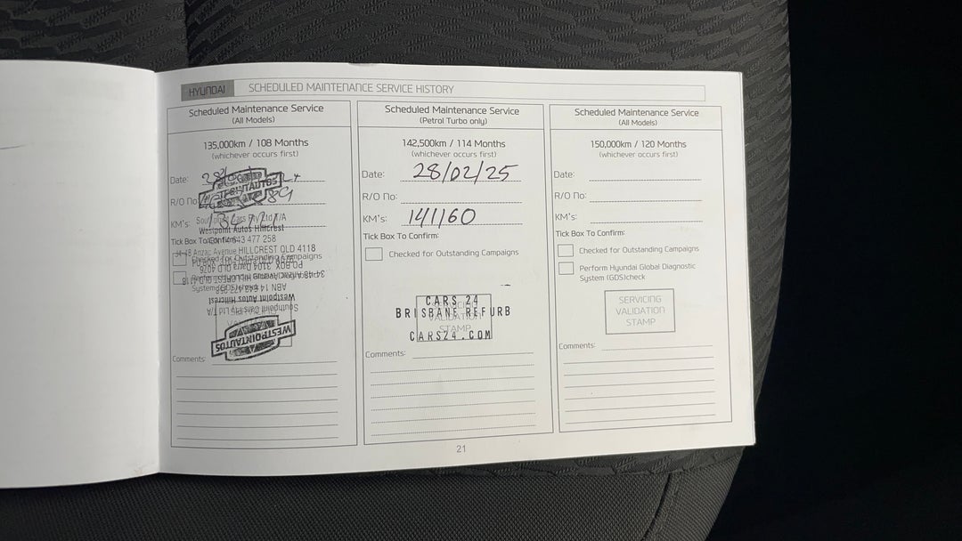 2016 Hyundai Santa Fe Active Crdi (4x4), Automatic, 141167 km, Service History