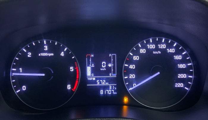 2015 Hyundai Creta 1.6 SX CRDI, Diesel, Manual, 81,829 km, Odometer Image