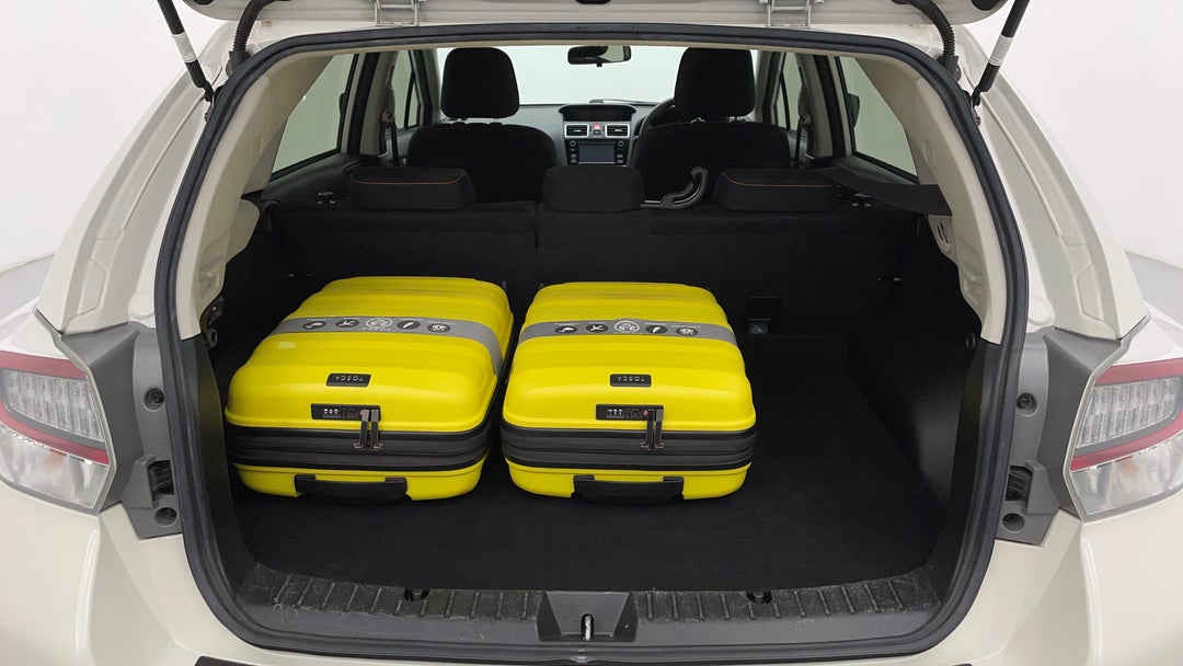 Boot Inside View with Luggage