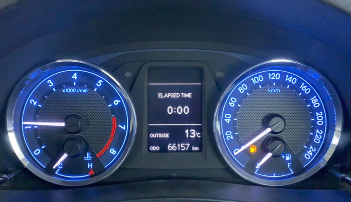 2015 Toyota Corolla Altis G, Petrol, Manual, 66,156 km, Odometer Image
