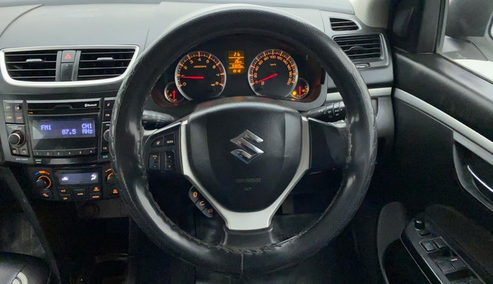 2017 Maruti Swift ZXI D, Petrol, Manual, 53,064 km, Steering Wheel Close Up