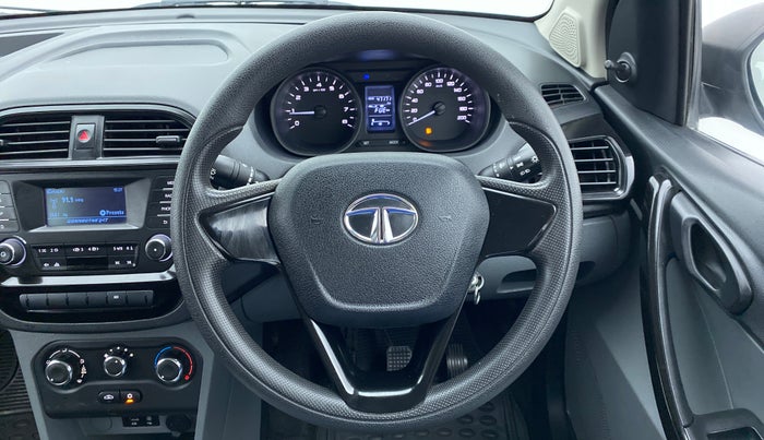 2018 Tata TIGOR XM 1.2 REVOTRON, Petrol, Manual, 47,183 km, Steering Wheel Close Up