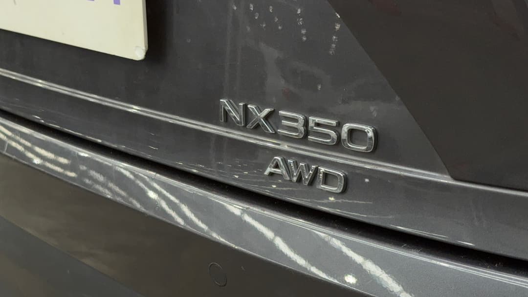 2023 Lexus Nx350 F Sport + Ep1 AWD, Automatic, 61383 km, Badge (Boot Right Side)