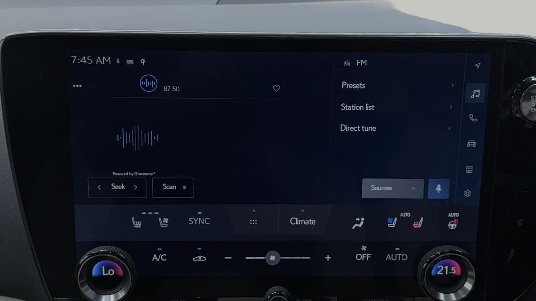 2023 Lexus Nx350 F Sport + Ep1 AWD, Automatic, 61383 km, Infotainment System