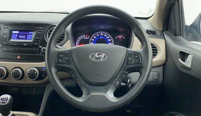 2016 Hyundai Grand i10 SPORTZ 1.2 KAPPA VTVT, Petrol, Manual, 55,215 km, Steering Wheel Close Up