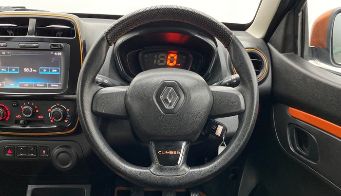 2018 Renault Kwid CLIMBER 1.0, Petrol, Manual, 29,258 km, Steering Wheel Close Up
