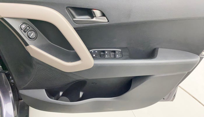 2017 Hyundai Creta SX PLUS AT 1.6 PETROL, Petrol, Automatic, 28,625 km, Driver Side Door Panels Control