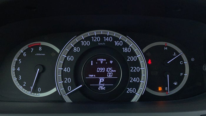 Honda Accord-Odometer View