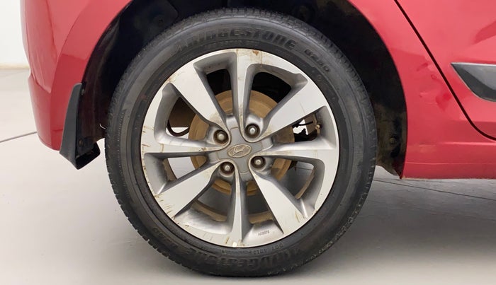 2014 Hyundai Elite i20 ASTA 1.2, Petrol, Manual, 80,713 km, Right Rear Wheel