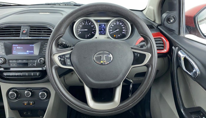 2017 Tata Tiago XZA 1.2 REVOTRON, Petrol, Automatic, 36,134 km, Steering Wheel Close Up