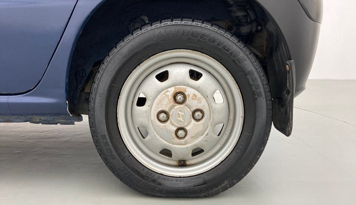 2007 Hyundai Santro Xing XL ERLX EURO III, Petrol, Manual, 71,487 km, Left Rear Wheel